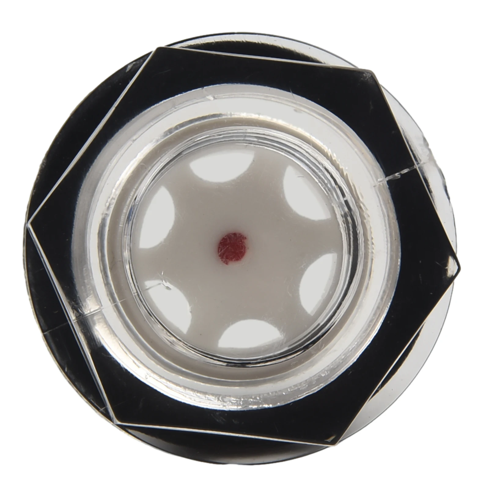 G34 Male Thread Air Compressor Fittings Featuring Clear Plastic Oil Sight Glass for Visual Inspection of Lubricant Levels