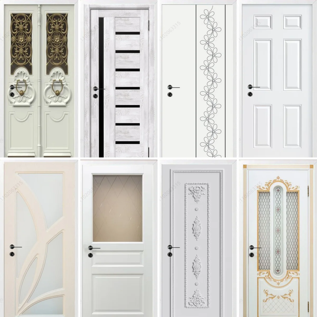 Simple White Backgr…