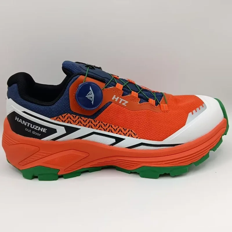 Classic Brand Comfortable Breath Outdoor Hiking Shoe Designer Quick Lacing Trekking Sneaker Unisex Anti Slip Trekking Sneaker