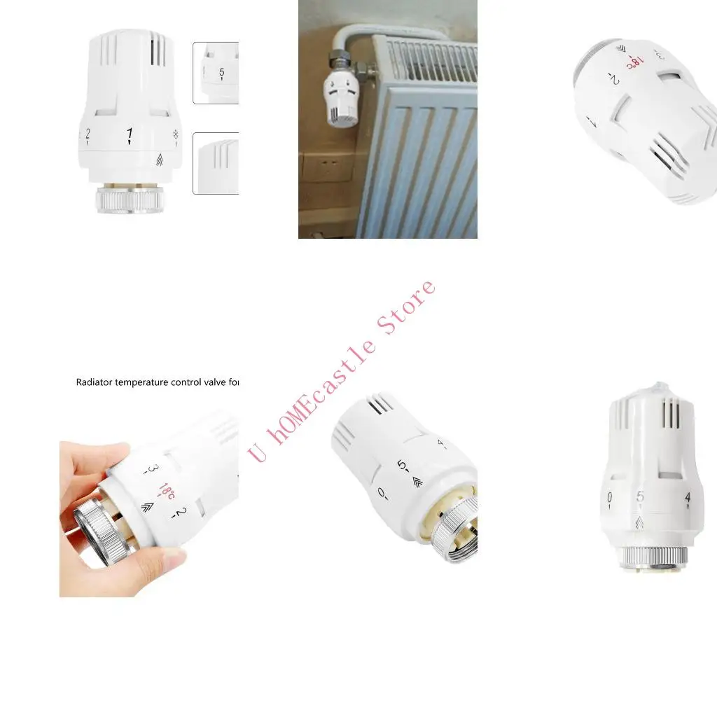 63HF Easy to Install Heating Control Device Adjustable Temperature Regulator Durable for Better & Working Conditions