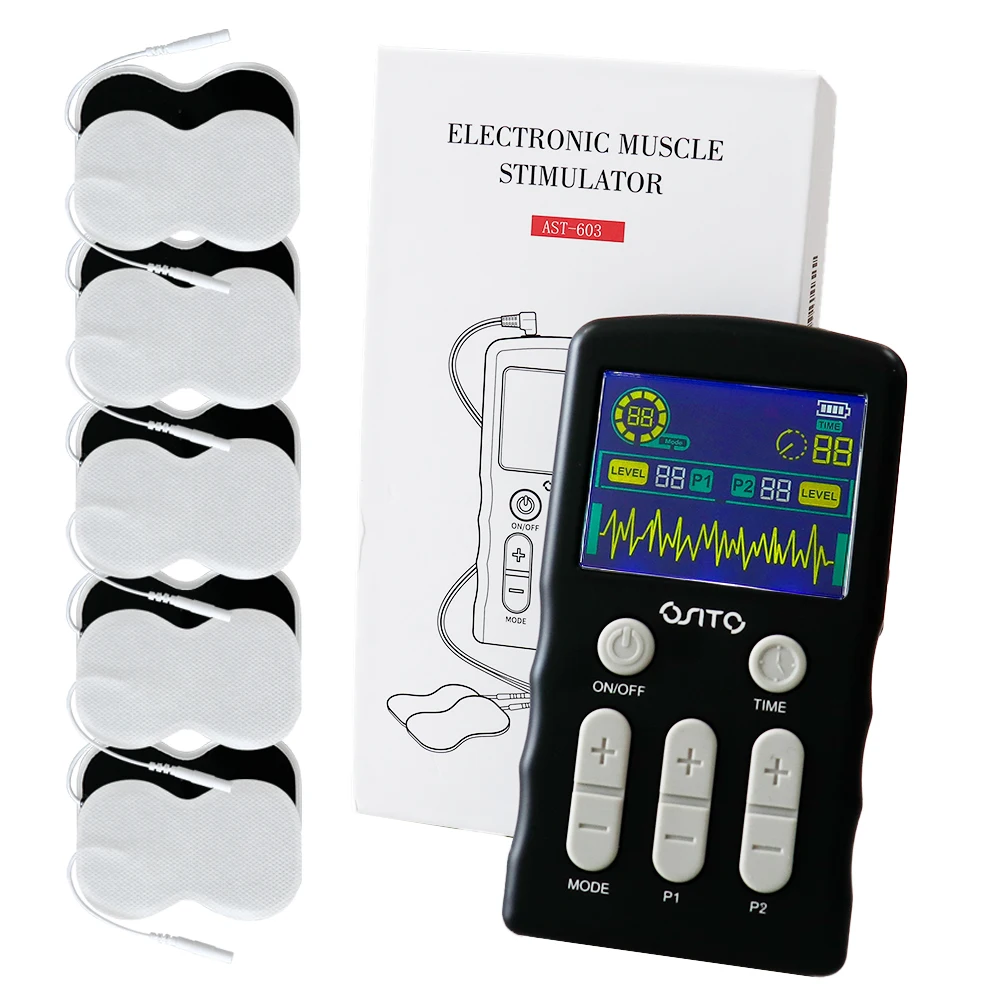 25 Modes EMS Eletric Muscle Stimulator Rechargeable Machine TENS Portable Relaxation Body Massage For Full Body Relax Massager