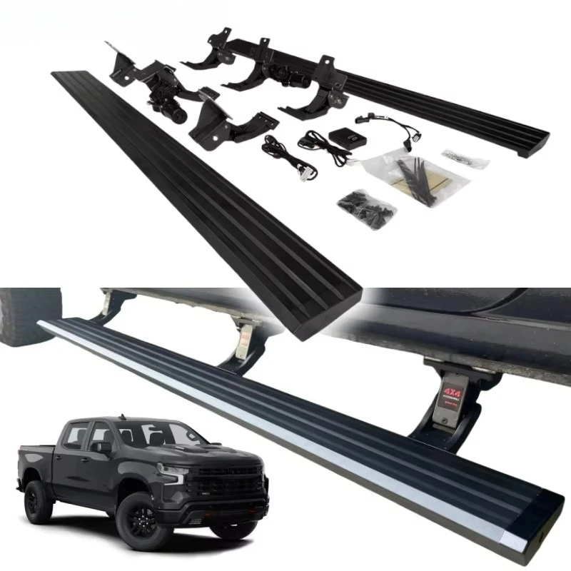 2005 2007 2009 2013 Chevy Pickup Truck Power Running Boards Electric Side Steps for Silverado 1500 Regular Cab