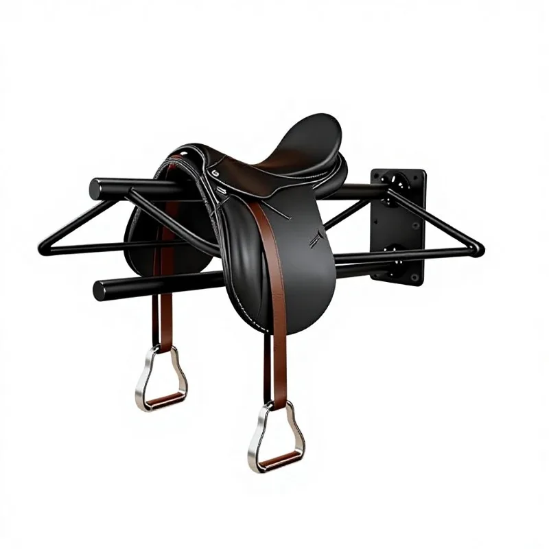 

Роскошная стальная настенная картина с изображением седла для любителей лошадей, идеально подходит для Рождества и Хэллоуина