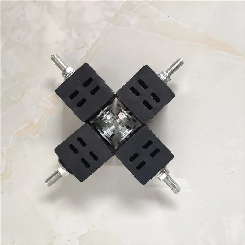 For Square Rubber Vibration Damper Mount Shock Absorber for Generator Engine