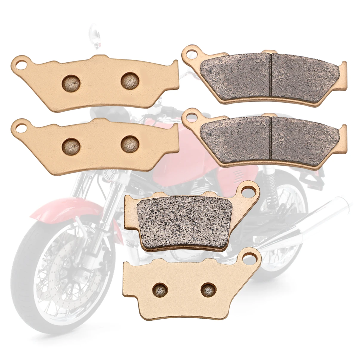 Motorcycle Accessories Front Rear Brake Pads For Ducati GT1000 Touring 992cc Paul Smart 1000 LE Sport 1000S Classic Sport 1000