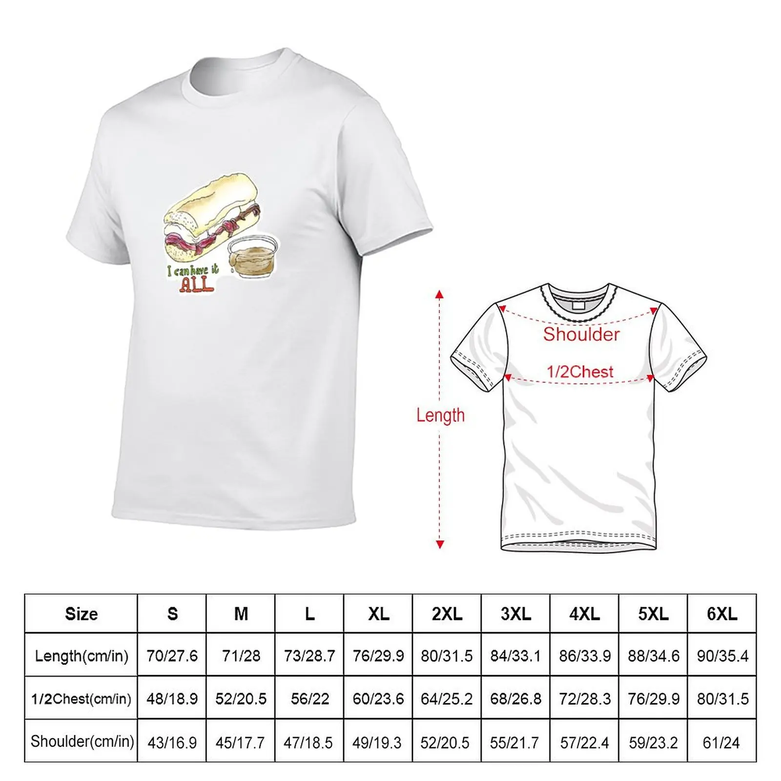 I can have it all! 30 Rock tribute T-Shirt High Elasticity Sports Tee Shirt
