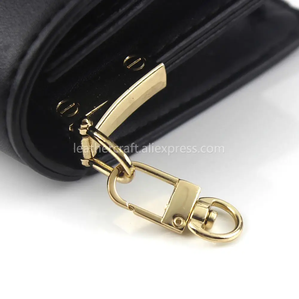 1pcs Metal Swivel Eye Snap Hook Trigger Lobster Clasps Clips for Leather Craft Bag Strap Belt Webbing Keychain