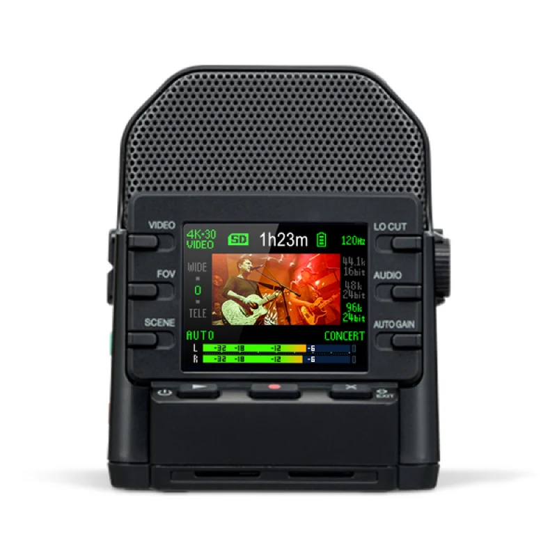 Zoom Q2n-4K Ultra High Definition Handy Video Recorder 4K 30P Video Compact Size Stereo Microphones