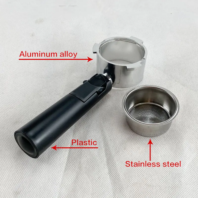 Delonghi-Coffee Bottomless Portafilter สำหรับ Delonghi Naked เปลี่ยน51มม.Keranjang Saringan อุปกรณ์เสริมกาแฟ.