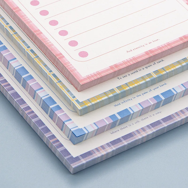 Note Book Ins Cute High-value Students Use Creative Note Paper Horizontal Line Grid Memo Plan Book Cute Stationery Note Pad