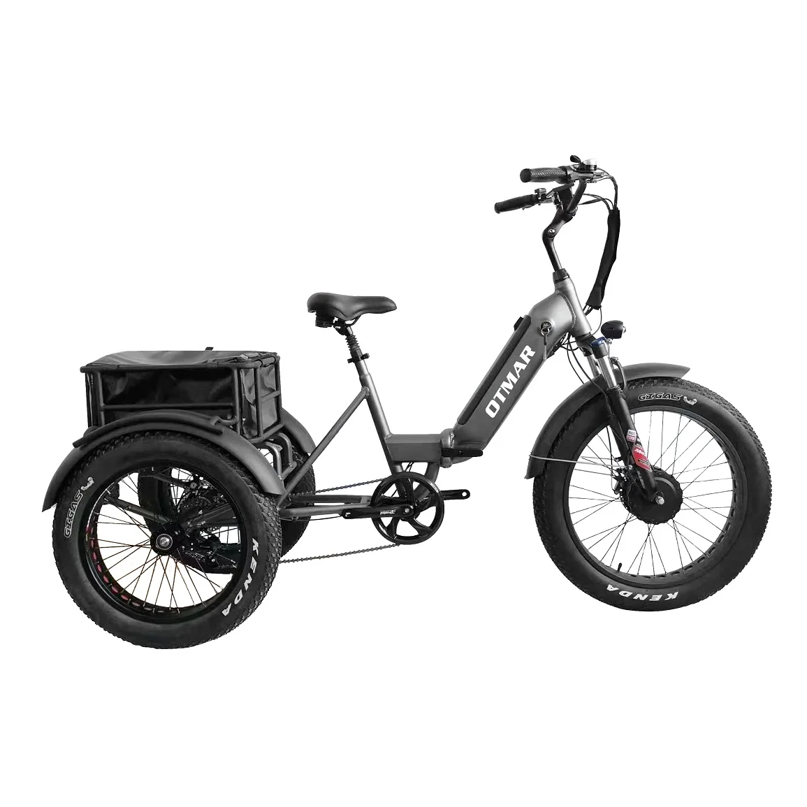 Ebike factory new model folding electric trike hidden battery 3 wheel  tricycle