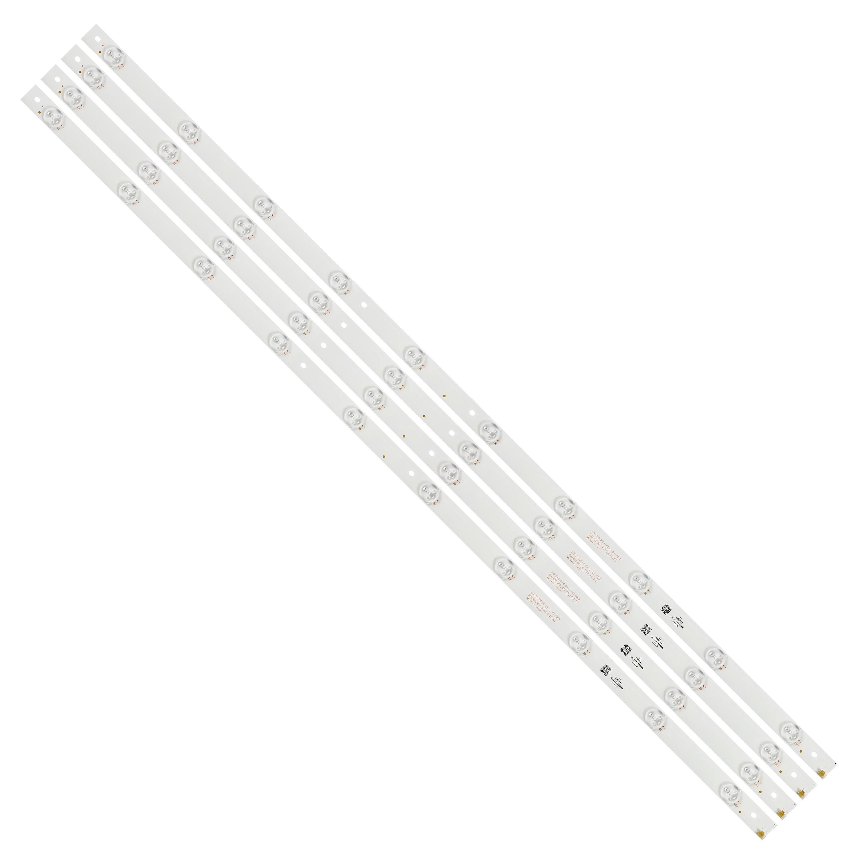 

LED strip 10 lamp For BBK 43" TV 43LEM-1018/FT2C 42lem-1052/fts2c SVJ430A07 LB-C430F14-E1-L-G1-SE1 SE2 SE3 LB43006 LU43V809