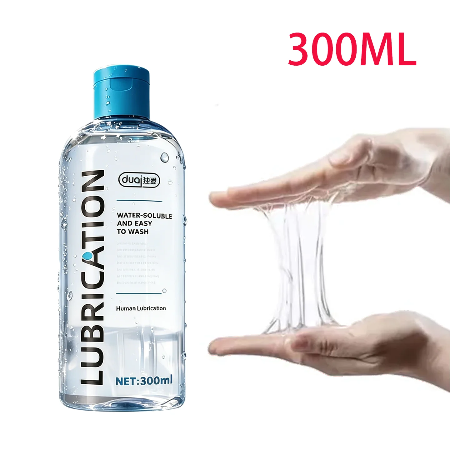 300ML Water based Lubricant Safe Intimate Gel Vaginal Anal Lube Lubricating Oil Adult For Women Men And Couple Erotic Tools - Image 2