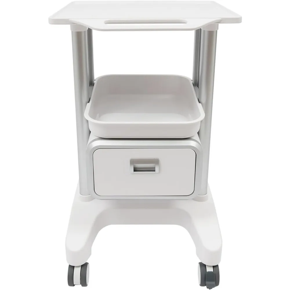 عربة المرافق مع درج، عربة طبية بعجلات، عربة الموجات فوق الصوتية المتنقلة، عربة تخزين التجميل المتنقلة #1