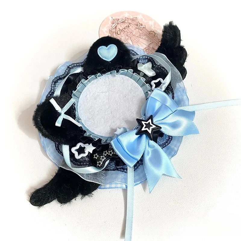 Набор для демонстрации значков аниме для булавок 58-75 мм, набор декоративных держателей для фона для сумки Ita, милый кружевной модный держатель для значка