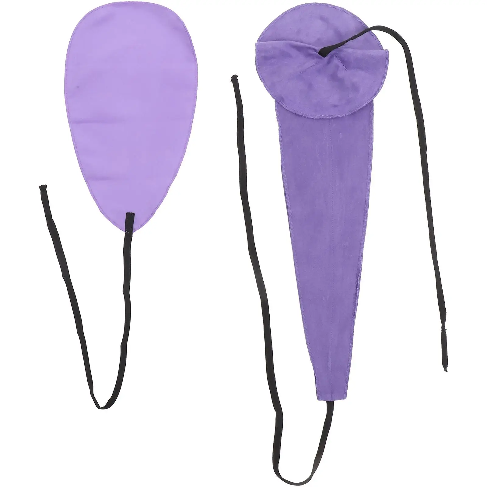 

2 Pcs Saxophone Cleaning Cloth Flute Maintenance Thumb Care for Faux Suede Baby