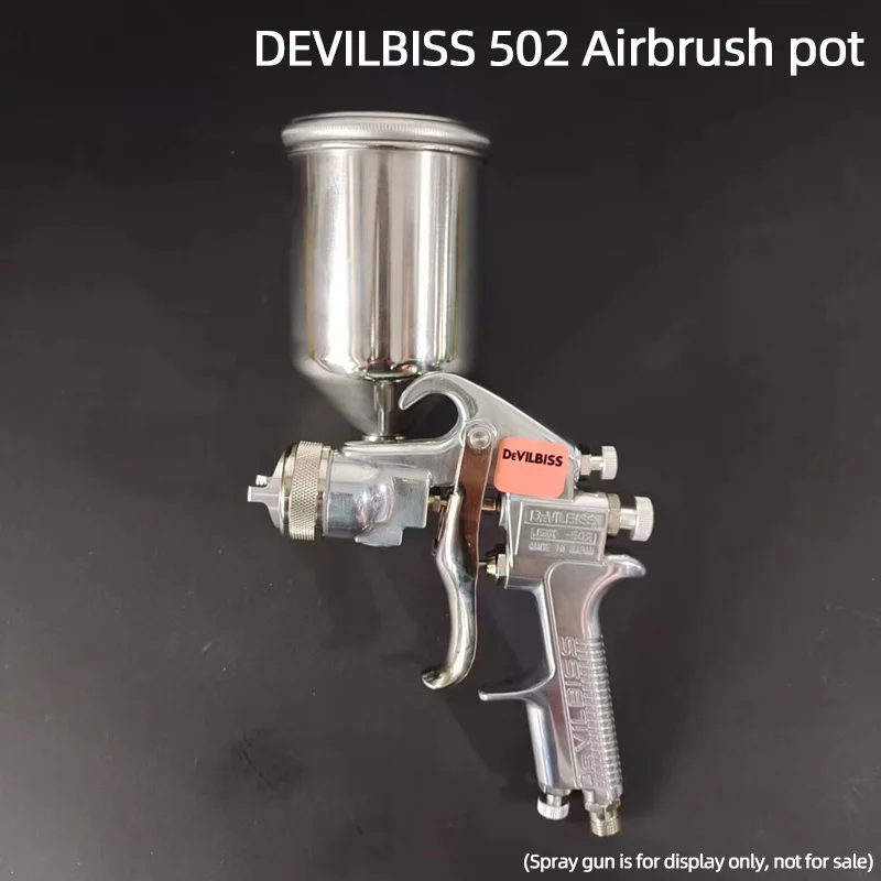 Adequado para david biss 502 pistola de gravidade copo acessórios 400ml pote liga alumínio pistola pneumática capacidade copo