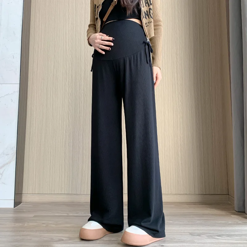 

Women's Maternity Casual Pants Fashionable Maternity Pants Comfortable Pure Cotton New Large Size Do Not Squeeze The Belly cosy