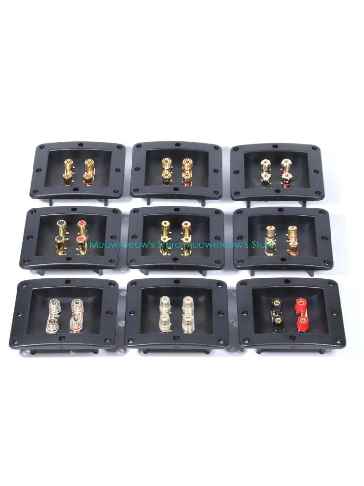 

W91A Heavy Duty ABS Audios Junction Box With 4Parallel Port Flame Retardant Design