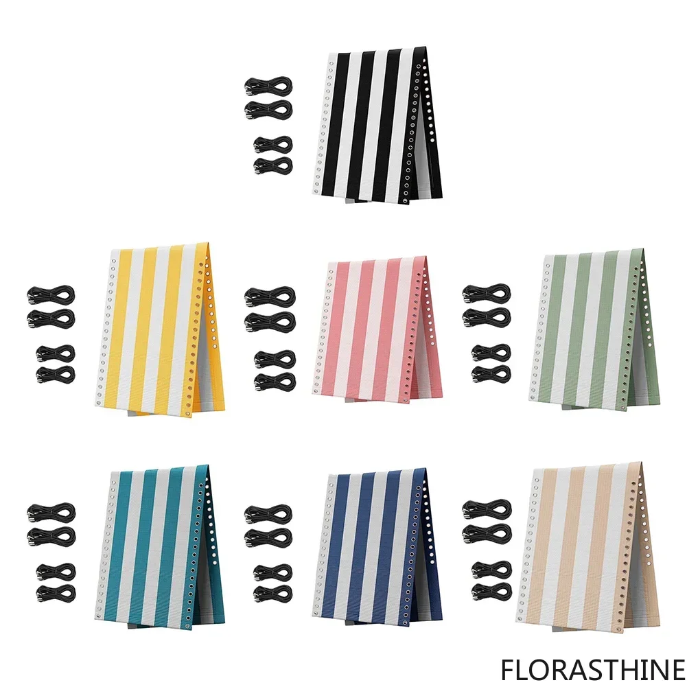 Replacement Fabric Cover 160x43 cm for Zero Chair Loungers Beach - Lightweight Portable Double-sided Design