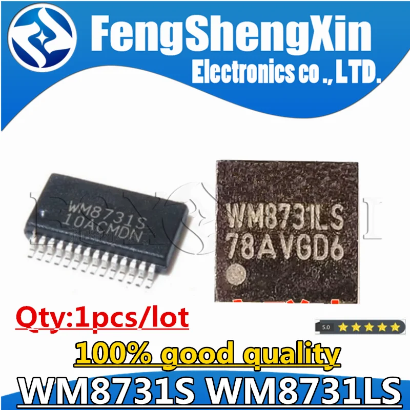 1pcs WM8731SEDS SSOP-28 WM8731S SSOP WM8731 SSOP28 WM8731LSEFL WM8731LS WM8731L QFN Audio codec with headphone driver IC