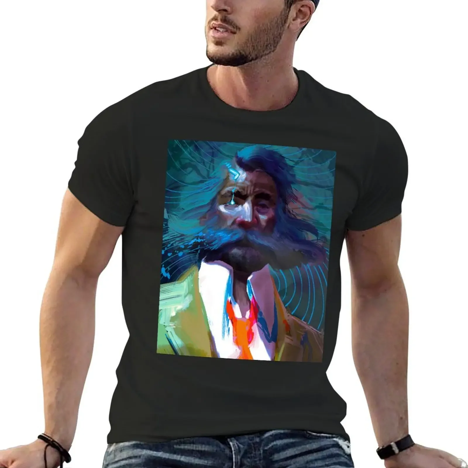 

Disco Elysium - Harry Dubois fan art T-Shirt custom shirt anime tshirt sweat shirts graphic tshirts for men