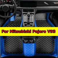Car Floor Mats for Mitsubishi Pajero V93 2010 2011 2012 2013 2014 2015 2016 2017 2018 2019 2020 7seat Accessories Floor Liners