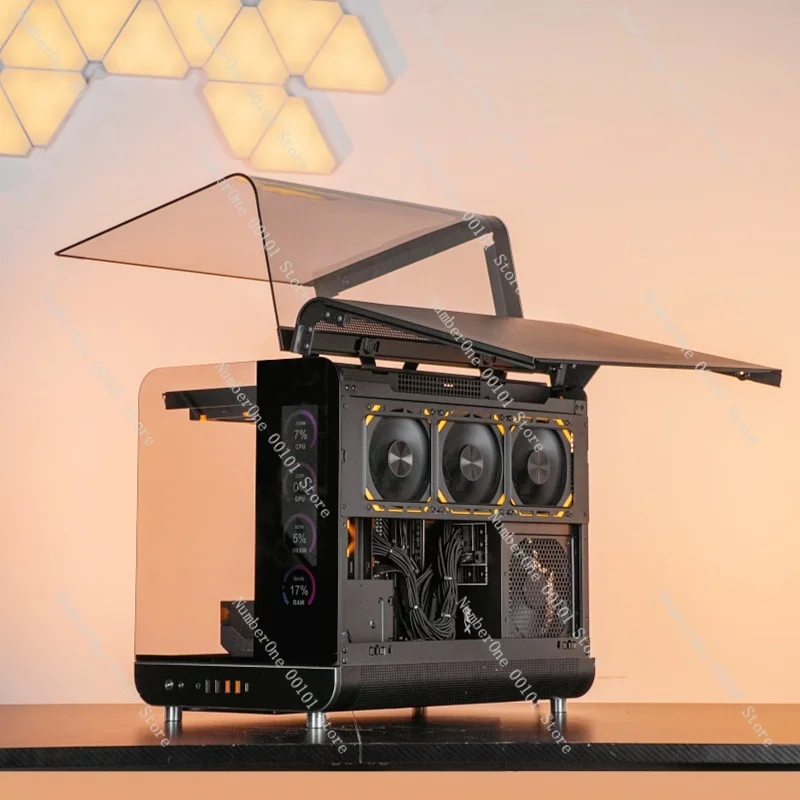 

Mystic Wings Gaming PC - AMD Ryzen 7 9700X & RTX 5060Ti/5070Ti Desktop Computer, Prebuilt Game Hos