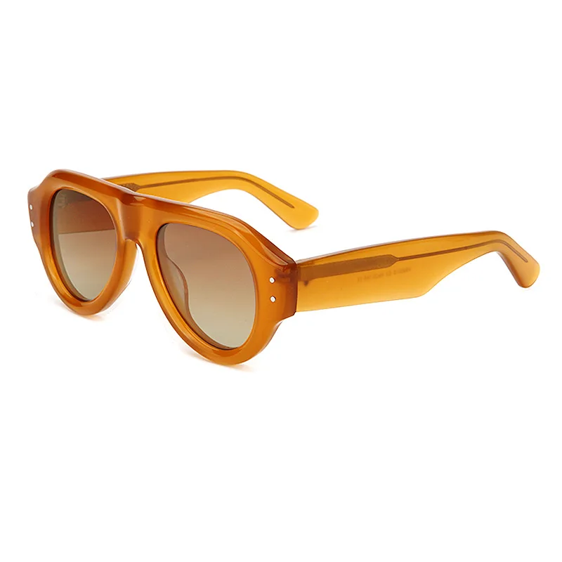 2026 Luxury Brand Acetate Polarized Sunglasses Women Men New Fashion Vintage Gradient Sun Glasses UV400