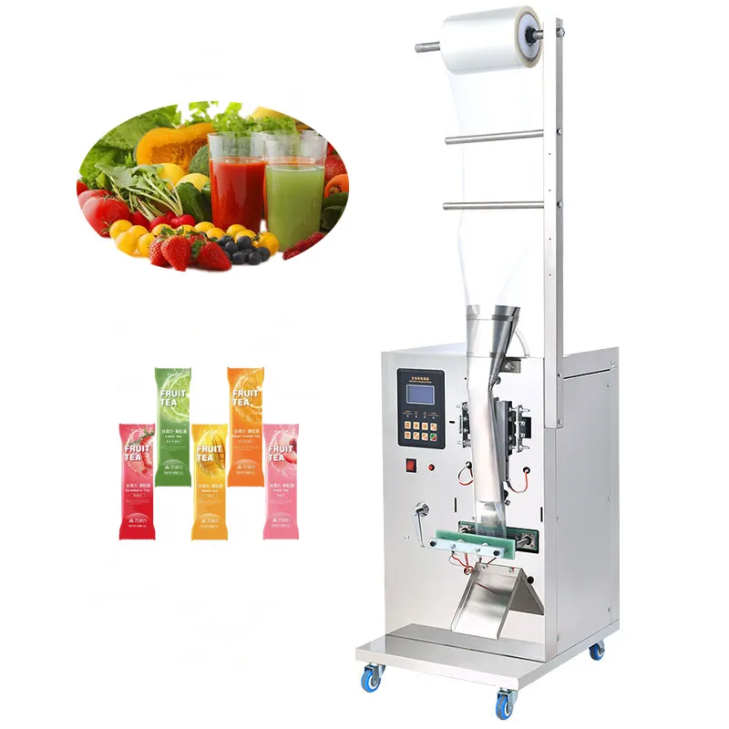 Automatic Liquid Filling and Packing Machine Fruit and Vegetable Juice Pouch Yogurt Bag Beverage Water Sachet Packaging Machine