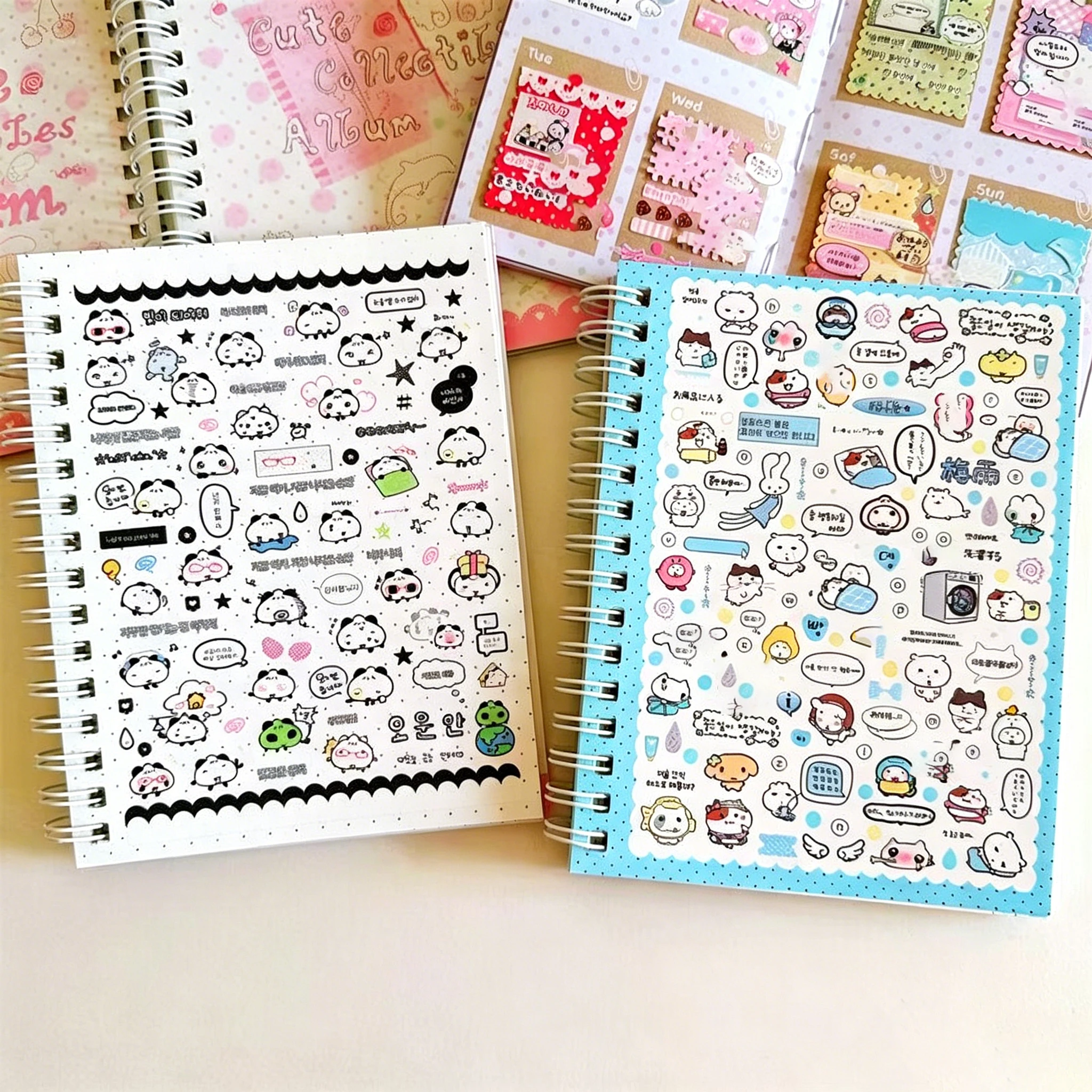 livro-de-adesivos-kawaii-27p-livro-de-armazenamento-de-objetos-fofos-livro-de-adesivos-coreano-de-alta-qualidade-manual-de-adesivos-fofos-para-decoracao-diy