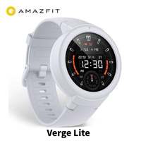 Original Amazfit Verge Lite Global Version Smartwatch AMOLED Display Screen 24Hour Instruction Smart Watch 95-98%New