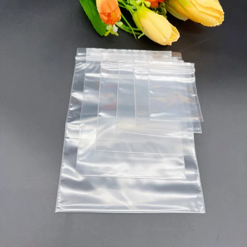 1000 ชิ้นถุงพลาสติกใสถุง Ziplock นํากลับมาใช้ใหม่ถุงของขวัญสีขาวสําหรับเครื่องประดับงานแต่งงานถุงบรรจุภัณฑ์ Reclosable Mini กระเป๋าเก็บ