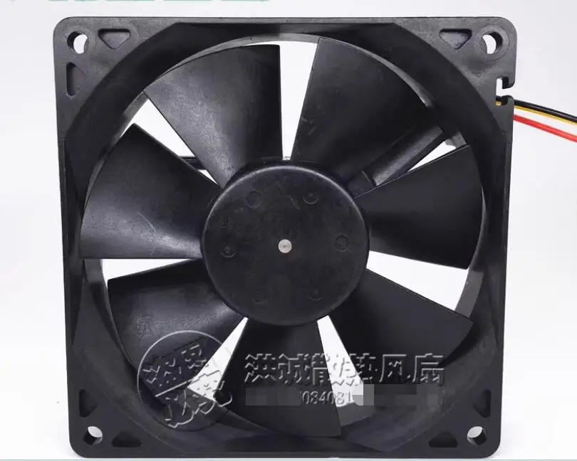 Nidec M34261-68L DC 24V 0.28A 90x90x25mm 3-Wire Server Cooling Fan