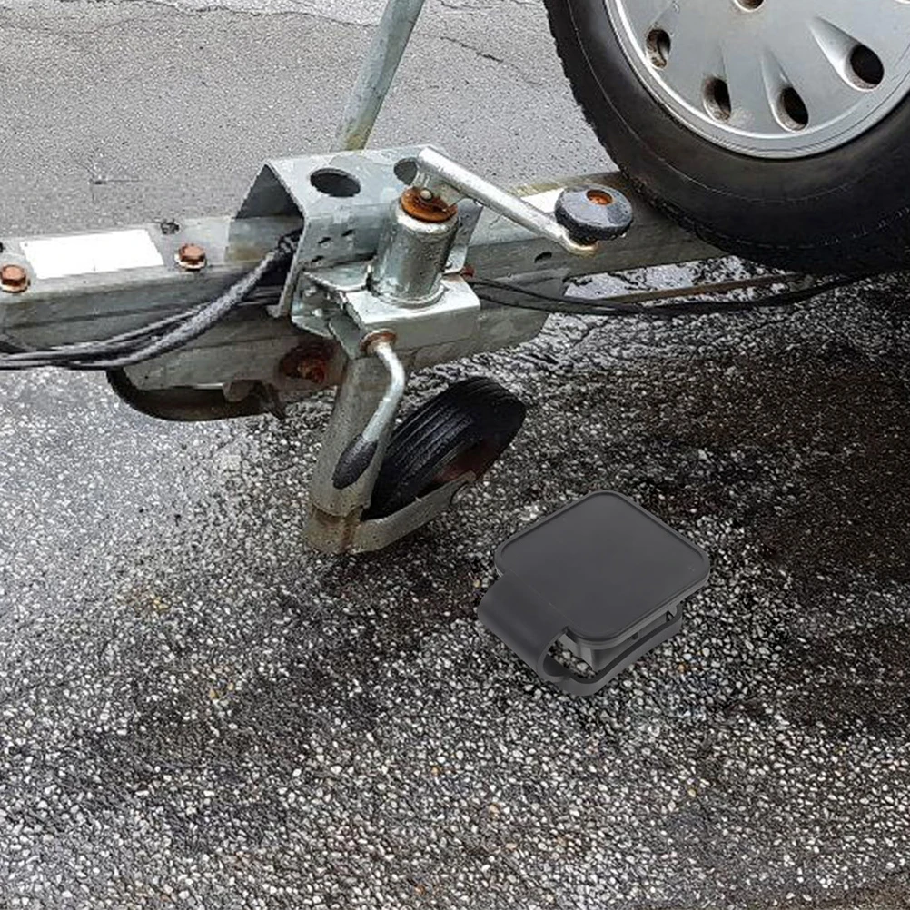 

2Pcs Trailer Hitch Cover Plug Rubber Car Truck Accessories Universal Fit Durable Silicone Protection Vehicle Compatible