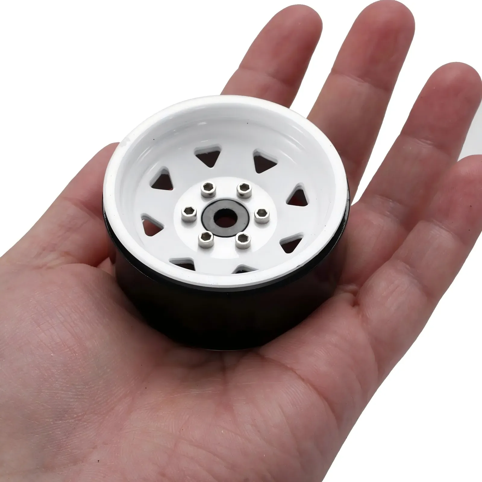 RCXAZ سبائك الألومنيوم معدن 1.9 "حافة سلسلة للتقييد ل 1/10 RC الزاحف محوري SCX10 TRX4 TRX6 Redcat Traxxas كابرا GEN8 RC4WD D90