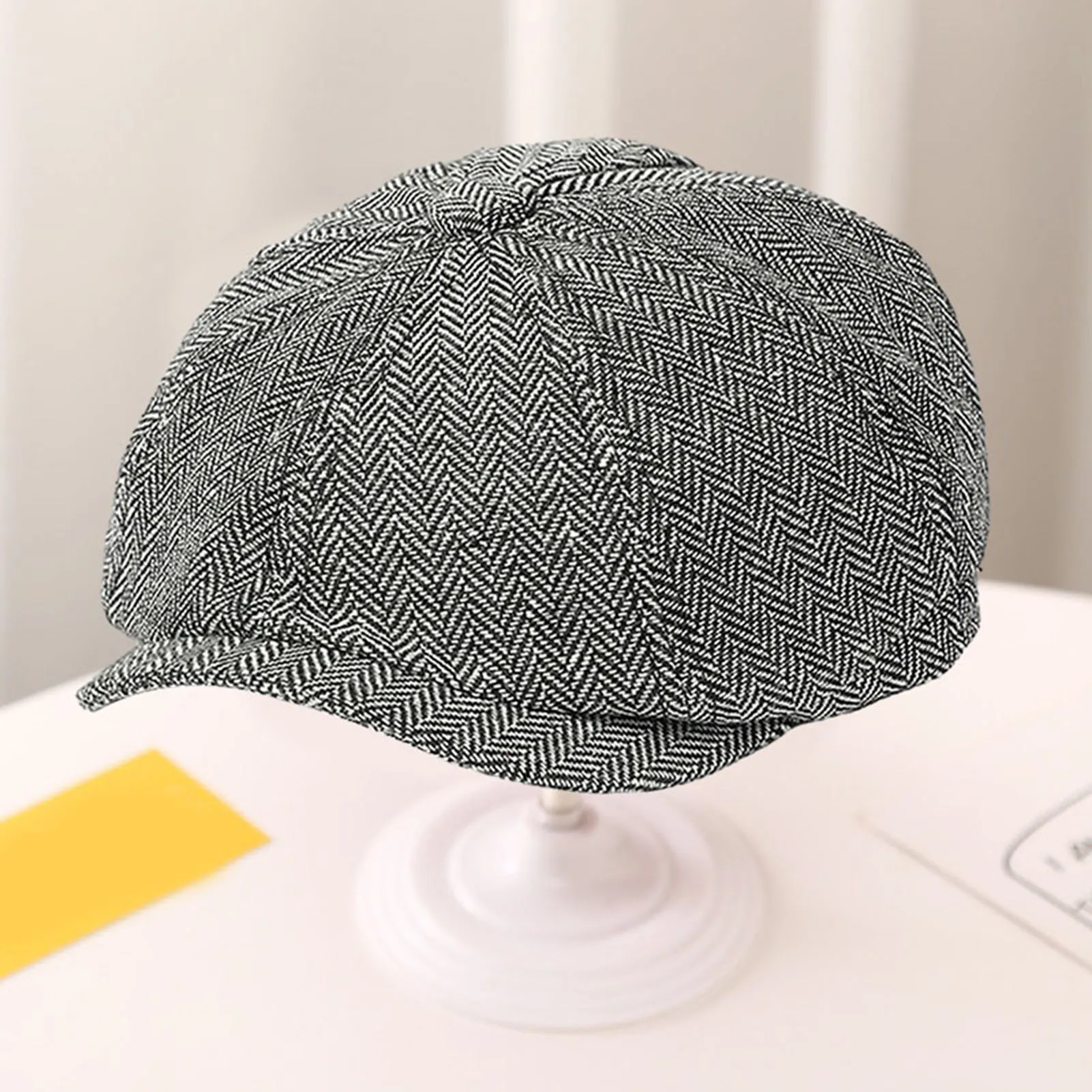 Chapeau de gavroche décontracté pour hommes, béret rétro mince, chapeaux décontractés sauvages, casquette octogonale unisexe, casquettes Hip Hop, printemps, été, nouveau