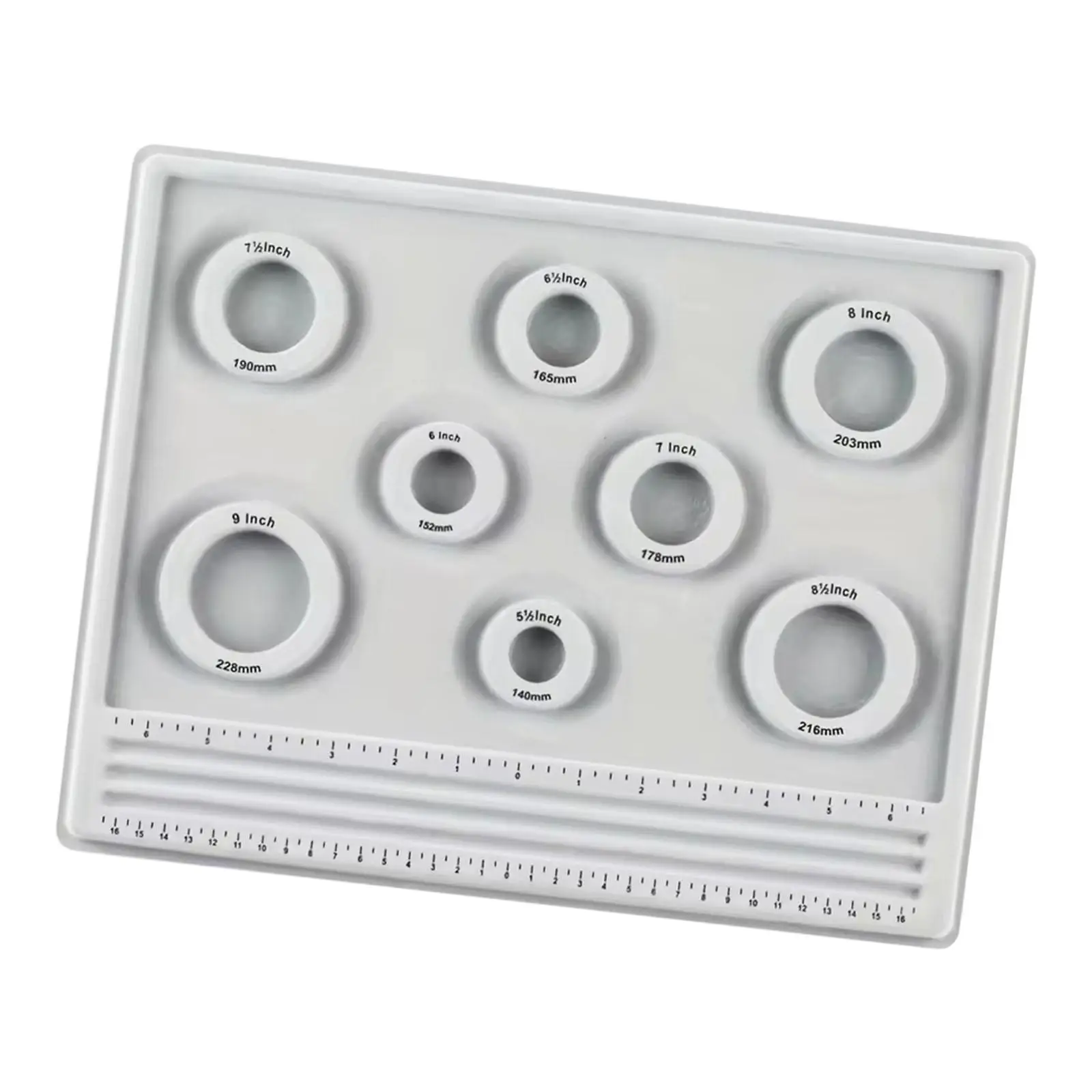 

Beading Board Storage Reusable Bead Plate Practical Gift Measurement Board DIY Craft Flocked Surface Bracelet Design Board Girls