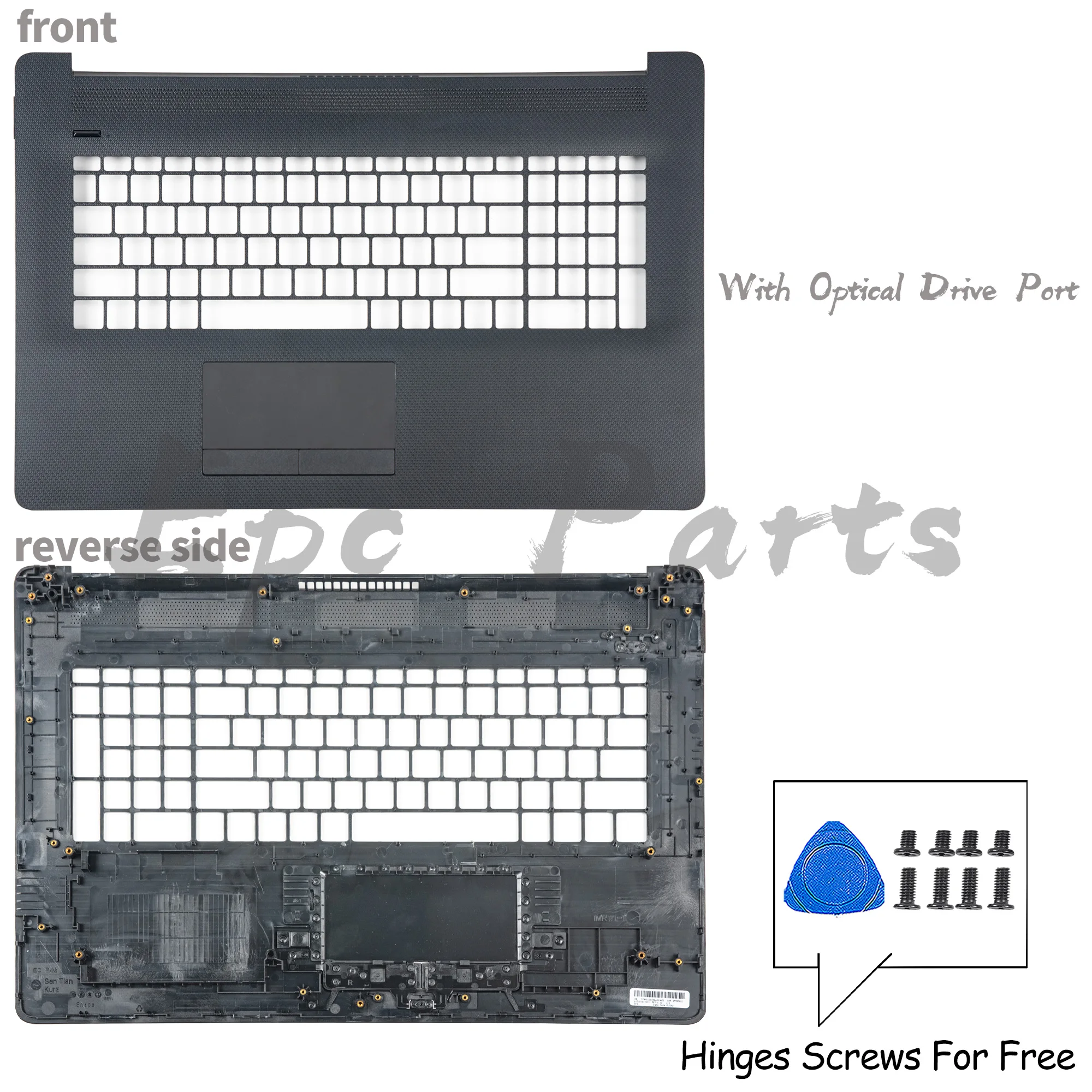 전면 베젤 팜레스트 하단 경첩 교체, Epc 부품 L48403, 17-CA 17-BY 17G-CR 17Q-CS 470 G7 TPN-L133 LCD 후면 커버