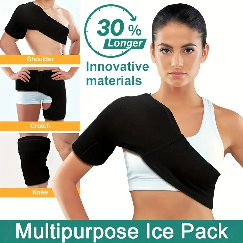 1PC Ice Shoulder Wrap, Multipurpose Ice Pack, Hip Knee Ice Pack-Adjustable And Firm Fit