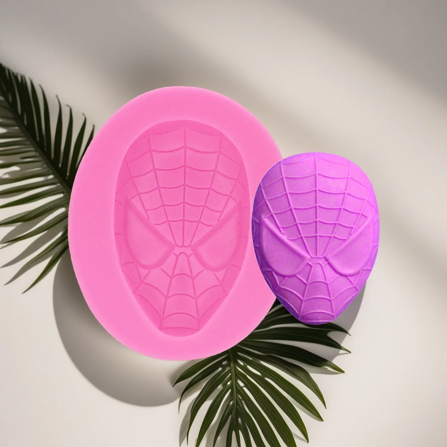Moldes de silicona con tema de dibujos animados de Anime, herramienta de horneado hecha a mano DIY para decoración de pasteles