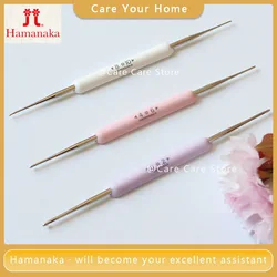 Hamanaka Double Magic Embroidery Needle Set Cross stitch Hand Embroidery Crochet Hooks Set Lace Crochet Needles Knitting Hooks