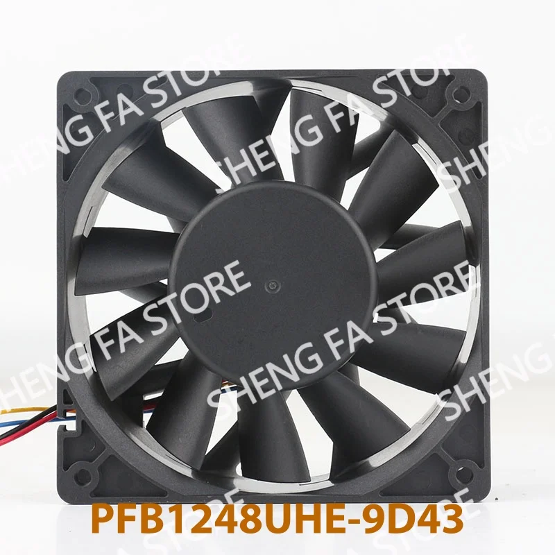 Four-wire PWM Violent Large air volume server Delta 12V 24V DC48V 1.2A AC EC 12038 120x120x38MM 12CM PFB1248UHE-9D43 cooling fan