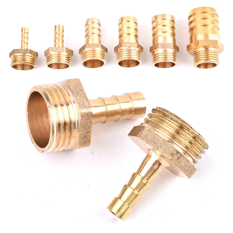 Brass Hose Fitting 6mm~25mm Hose Barb Tail 1/2