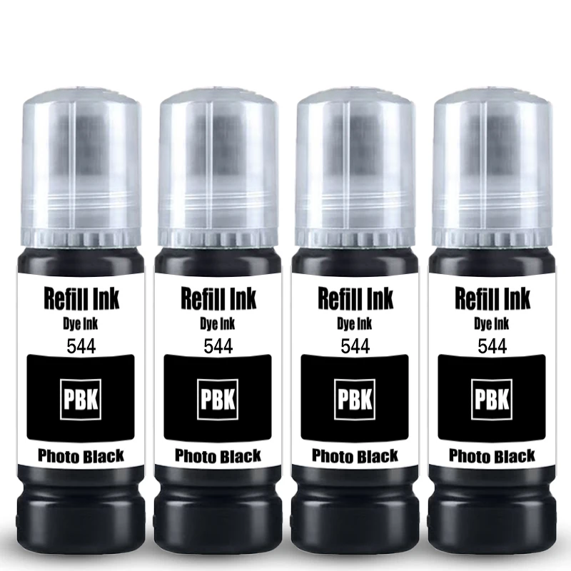544 Nachfülltinte Premium-Qualität Farbstofftinte für Epson EcoTank L1210 L3110 L3150 L3210 L3250 L3251 L3260 L5290 Drucker – Detail 5