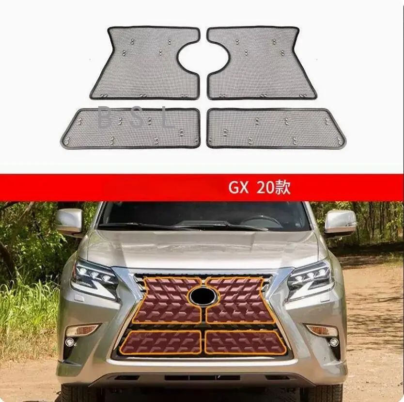 

For 2010-2022 Lexus GX460 GX400 Tuning Exterior Modification Accessories GX 460 400 front grill Prevent Mosquito Sand 2021 2020