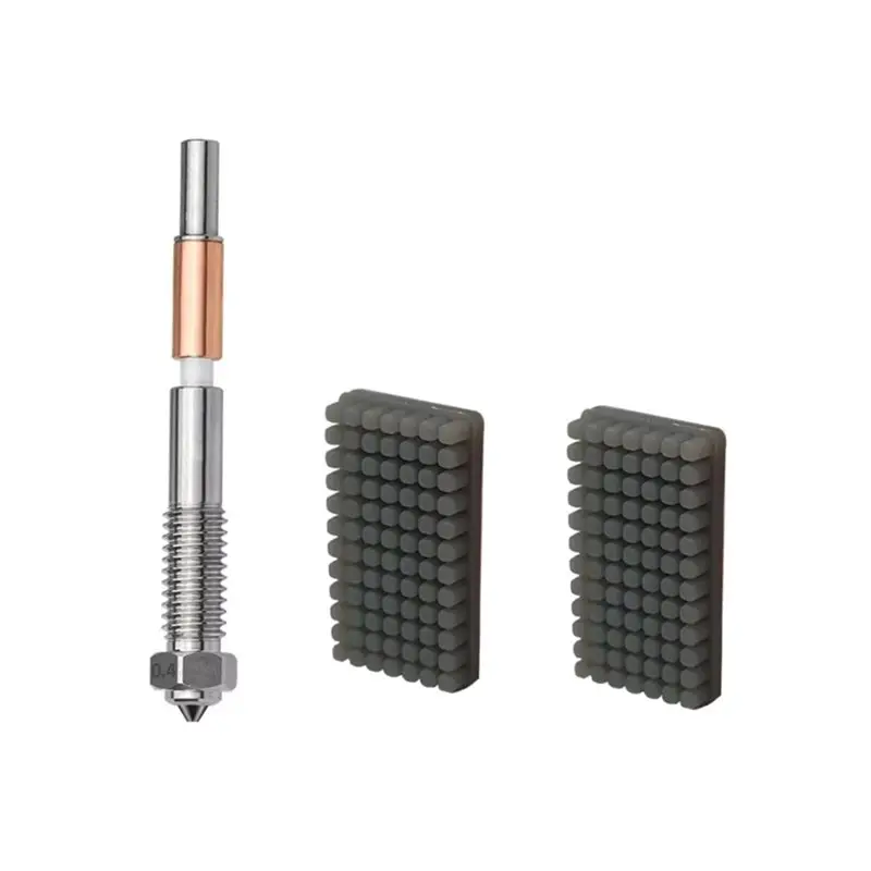 

Quick Removal Nozzles For QIDI Plus 4- Hardened Steel 0.4Mm Replacement Part With 2 Silicone Brushes 3D Printer Accessories