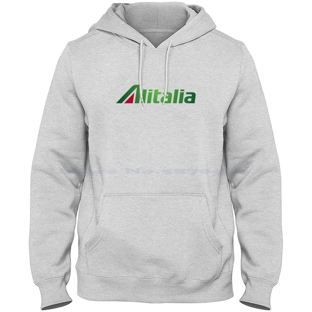 Alitalia 100% Cotton Hoodie Racing Rally Italy Lancia Car Logo Alitalia Fiat Abarth Aviation Trending Motorsport Stratos