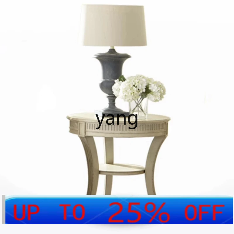 

LH simple solid wood light luxury round corner few small apartment living room modern sofa edge few