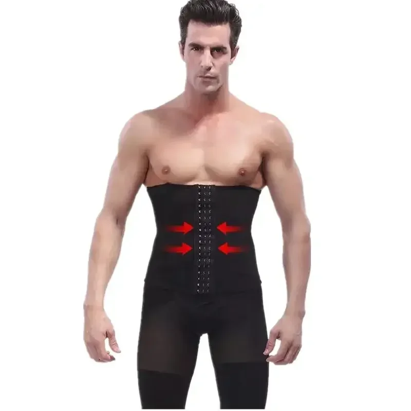 Cintura modellante per la vita da uomo Corsetto per allenamento pancia dimagrante Corsetto per il corpo Riduzione della cintura BellyMen Body Shaper